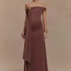 Oliver Slinky Maxi Dress – Chocolate Oliver Slinky Maxi Dress – Chocolate