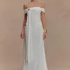 Oliver Slinky Maxi Dress – White Oliver Slinky Maxi Dress – White