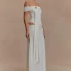 Oliver Slinky Maxi Dress – White Oliver Slinky Maxi Dress – White