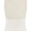 Oona Turtle Neck Knit Top – Ivory