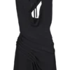 Oria Chiffon Mini Dress – Black Oria Chiffon Mini Dress – Black
