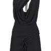 Oria Chiffon Mini Dress – Black Oria Chiffon Mini Dress – Black