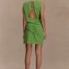 Oria Chiffon Mini Dress – Green Oria Chiffon Mini Dress – Green