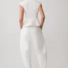 Oriana Linen Oversize Pants – White Oriana Linen Oversize Pants – White