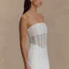 Palmer Mesh Corset Mini Dress – Ivory Palmer Mesh Corset Mini Dress – Ivory