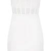 Palmer Mesh Corset Mini Dress – Ivory Palmer Mesh Corset Mini Dress – Ivory