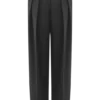 Penelope Pleated High Waisted Pants – Black Penelope Pleated High Waisted Pants – Black