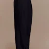 Penelope Pleated High Waisted Pants – Black Penelope Pleated High Waisted Pants – Black