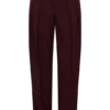 Penelope Pleated High Waisted Pants – Mahogany Penelope Pleated High Waisted Pants – Mahogany