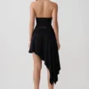Talise Modal Hankie Midi Skirt – Black Talise Modal Hankie Midi Skirt – Black