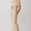 Phi Multi-Wear Cowl Diamante Maxi Dress – Gold