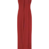 Philippa Knotted Crepe Maxi Dress – Ruby