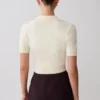 Philly Knit Button Up Top – Ivory Philly Knit Button Up Top – Ivory