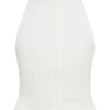 Portia Scuba Sleeveless Top – White Portia Scuba Sleeveless Top – White