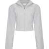 Quinn Zip Up Hoodie – Light Grey Marle Quinn Zip Up Hoodie – Light Grey Marle
