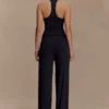 Ramona Modal Straight Leg Pant – Black Ramona Modal Straight Leg Pant – Black