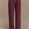 Ramona Modal Straight Leg Pant – Mahogany Ramona Modal Straight Leg Pant – Mahogany
