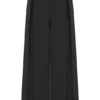 Raya Mid Rise Wide Leg Linen Pant – Black Raya Mid Rise Wide Leg Linen Pant – Black