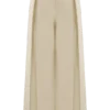 Raya Mid Rise Wide Leg Linen Pant – Natural Beige Raya Mid Rise Wide Leg Linen Pant – Natural Beige