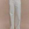 Rayne Wide Leg Denim Jeans – White Rayne Wide Leg Denim Jeans – White