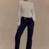 Remington V Front Straight Leg Jeans – Indigo Blue Remington V Front Straight Leg Jeans – Indigo Blue