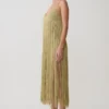 Renee Lurex Crochet Maxi Dress – Gold Renee Lurex Crochet Maxi Dress – Gold