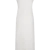 Reyna Denim Midi Dress – White Reyna Denim Midi Dress – White