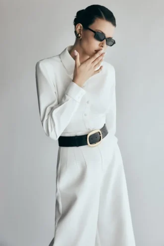 Rhia Oversized Shirt – White