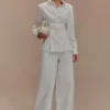 Rhia Oversized Shirt – White Rhia Oversized Shirt – White