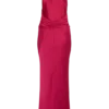 Rinna Satin Halter Maxi Dress – Pink Cherry Rinna Satin Halter Maxi Dress – Pink Cherry
