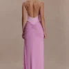 Roisin Slinky Maxi Dress – Powder Pink Roisin Slinky Maxi Dress – Powder Pink