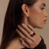 Romeo 3 Stack Ring Set – Silver Romeo 3 Stack Ring Set – Silver
