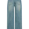 Romi Mid Rise Wide Leg Jeans – Faded Mid Blue Romi Mid Rise Wide Leg Jeans – Faded Mid Blue