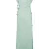 Rosalie Floral Chiffon Maxi Dress – Lagoon