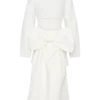 Rosanna Suiting Bow Mini Dress – Ivory Rosanna Suiting Bow Mini Dress – Ivory
