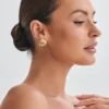 Rowan Knotted Earrings – Gold