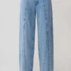 Roy Mid Rise Wide Leg Denim Jeans – Classic Blue Roy Mid Rise Wide Leg Denim Jeans – Classic Blue