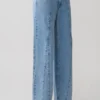 Roy Mid Rise Wide Leg Denim Jeans – Classic Blue Roy Mid Rise Wide Leg Denim Jeans – Classic Blue