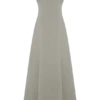 Salma Drop Waist Cotton Maxi Dress – Sage