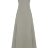 Salma Drop Waist Cotton Maxi Dress – Sage