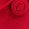 Samira Knit Wired Maxi Skirt – Red