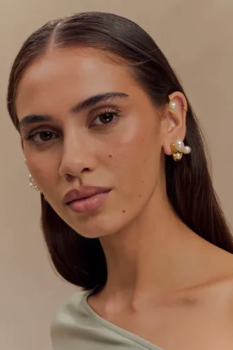 Saskia Freshwater Pearl Ear Cuff – Pearl