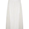 Scottie Gathered Linen Knot Maxi Skirt – Oat Marle