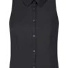 Selene Sleeveless Halter Shirt – Black Selene Sleeveless Halter Shirt – Black