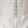 Seraphine Corset Satin Maxi Dress – Ivory