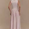 Sharon Scuba Jersey Midi Dress – Ballet Pink Sharon Scuba Jersey Midi Dress – Ballet Pink