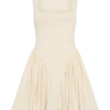 Sharon Scuba Jersey Mini Dress – Ivory