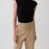 Sonny Short Sleeve Knit Top – Black