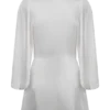 Sterling Satin Bridal Robe – Ivory Sterling Satin Bridal Robe – Ivory