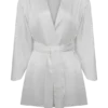 Sterling Satin Bridal Robe – Ivory Sterling Satin Bridal Robe – Ivory